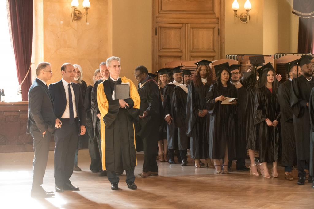 Remise diplôme Schiller Institute arrivée de son Excellence Monsieur Abdel-Ellah Sediqi