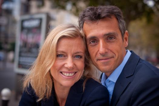 shooting photo duo Paris extérieur